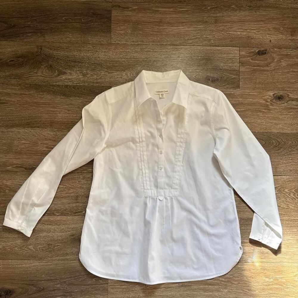 Coldwater Creek White Blouse